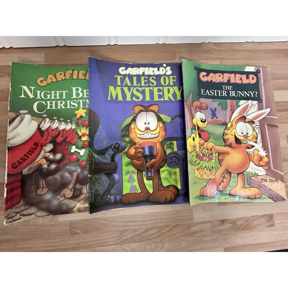 Garfield - Large Paperback (SET OF 6) Vintage